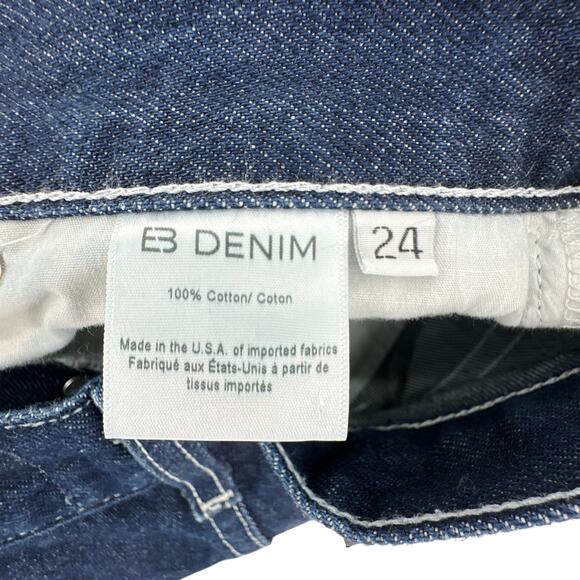 EB DENIM High Rise Straight in Midnight 24 - Picture 7 of 12